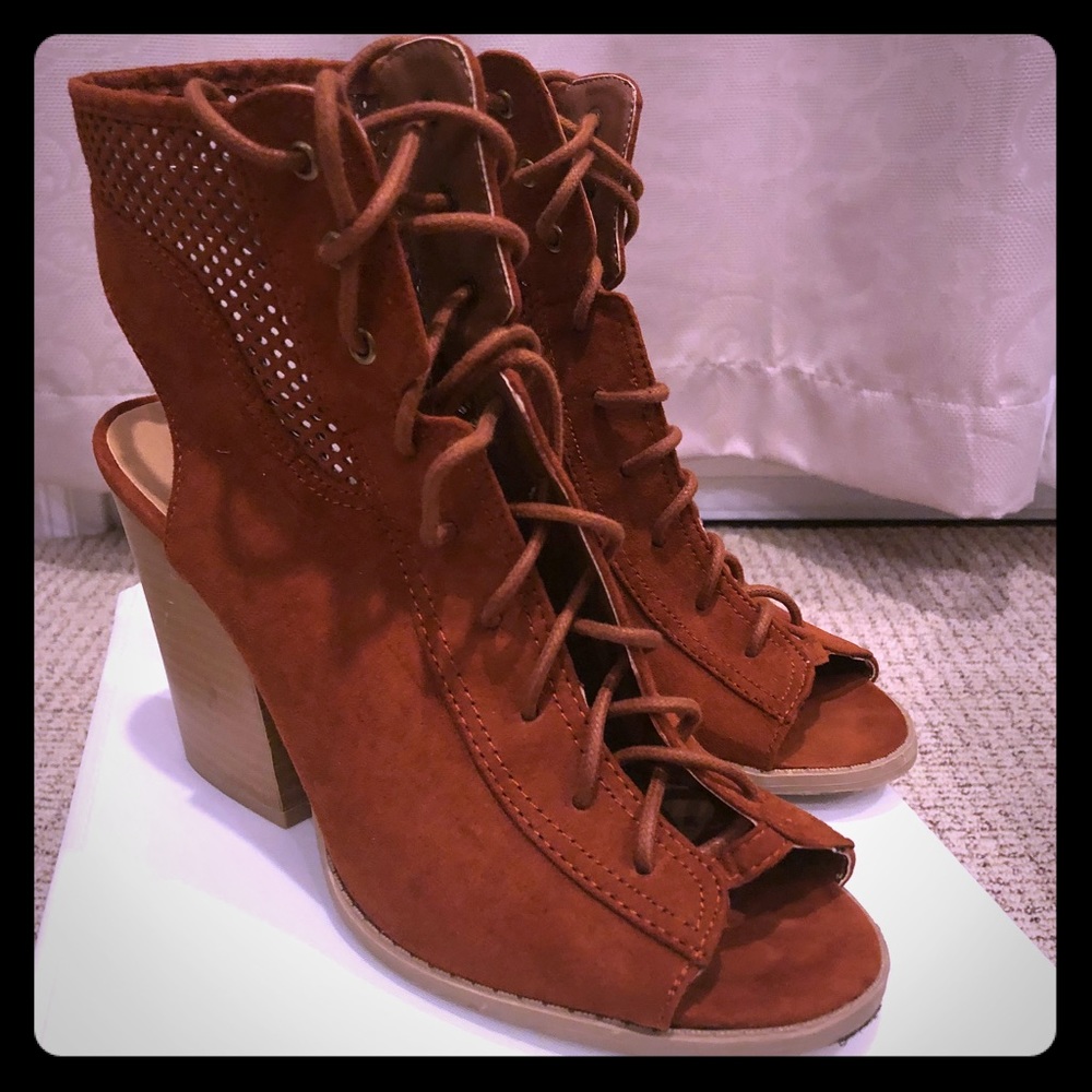 Rust colored Booties